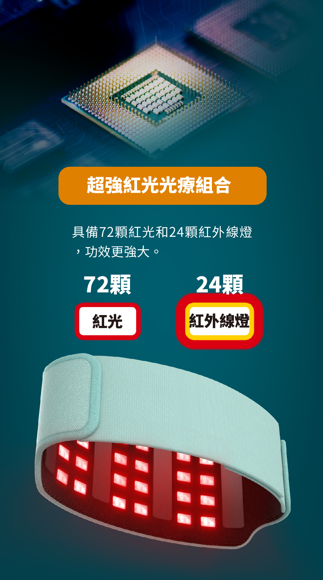 光療脈衝復康帶_單張 10