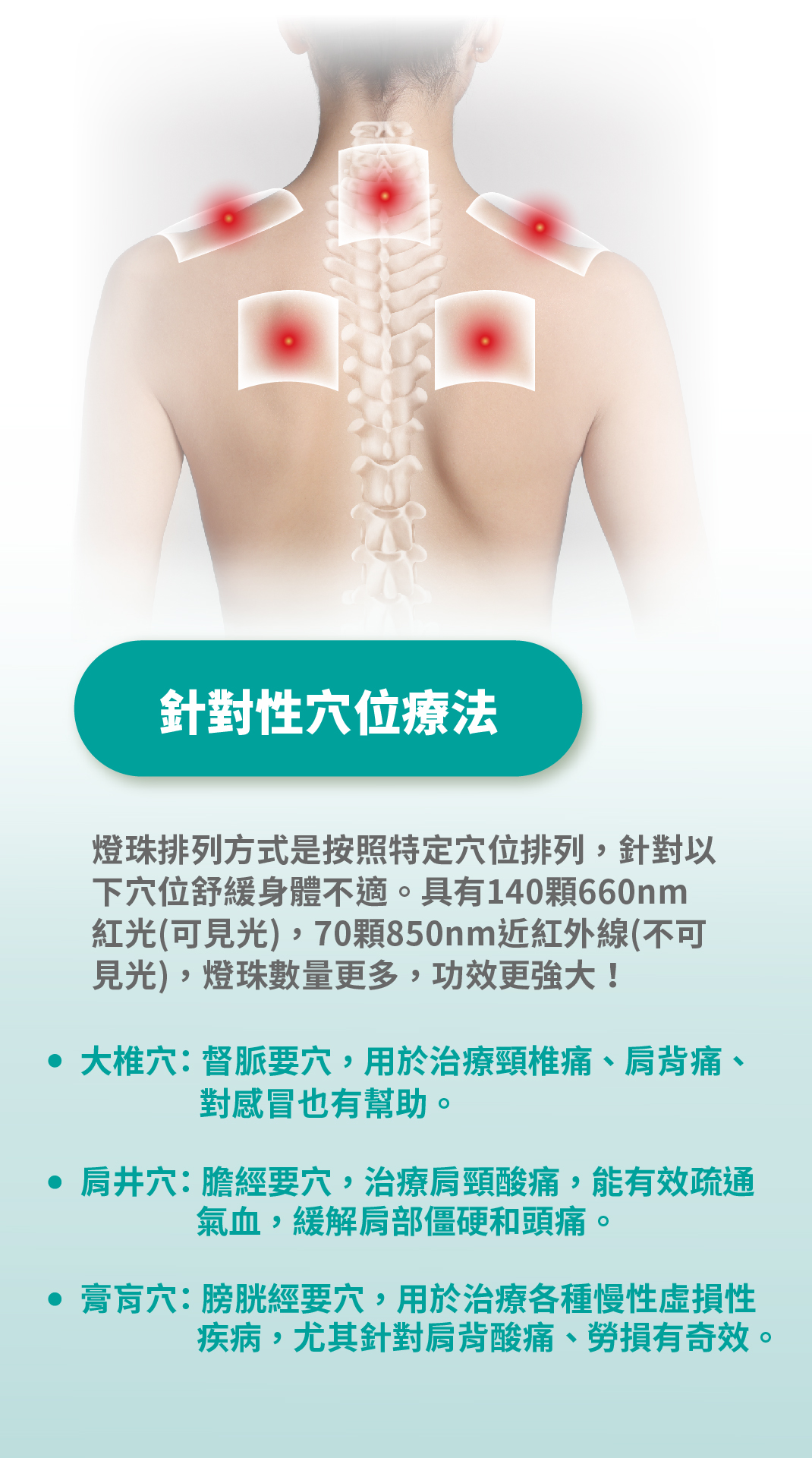 紅光光療披肩 單張 4