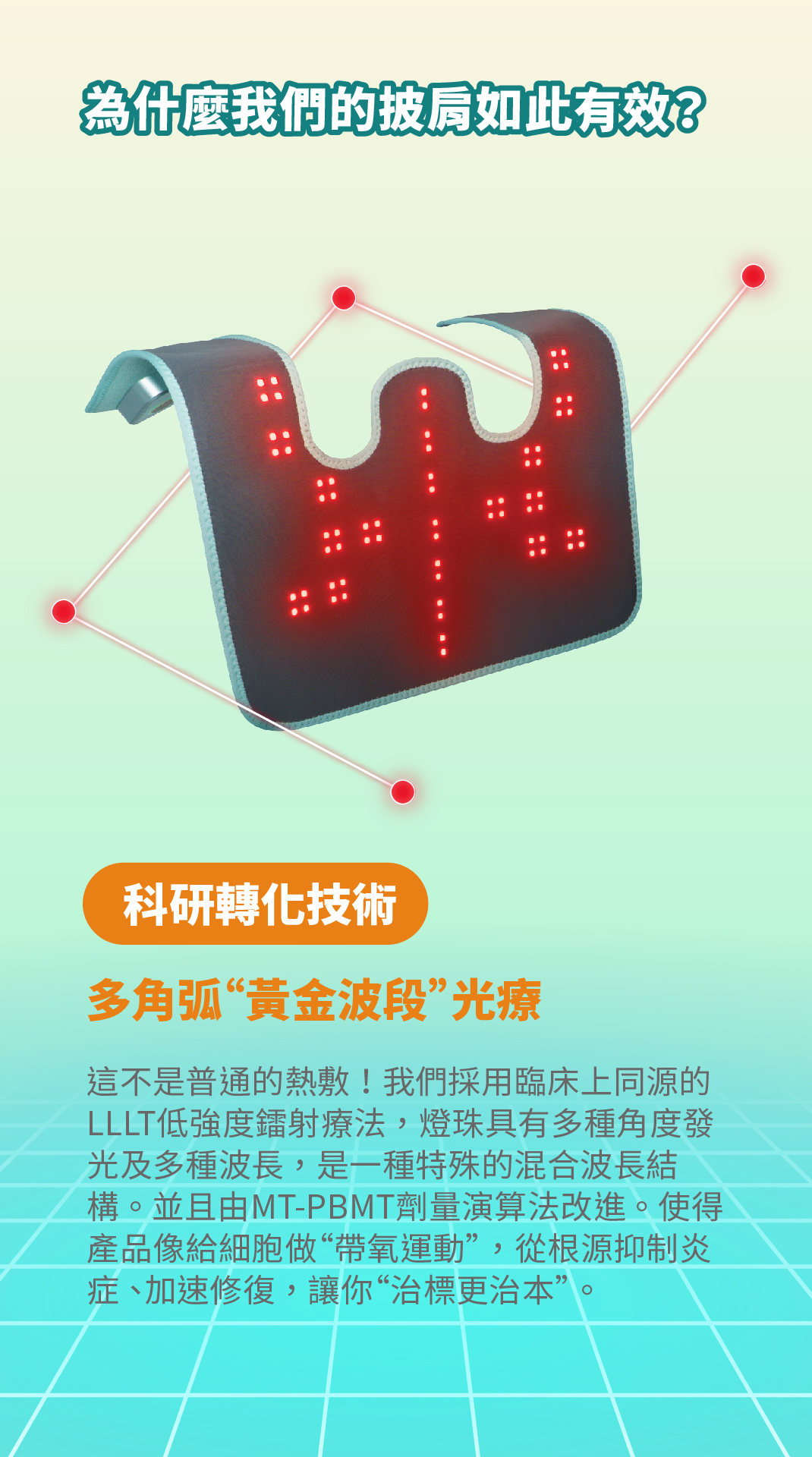 紅光光療披肩 單張 11